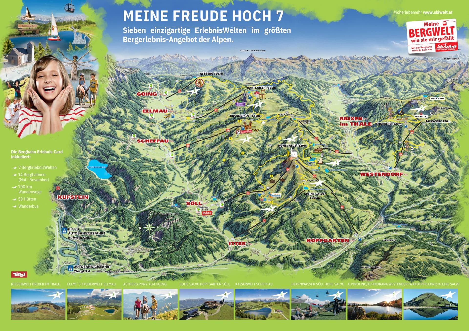 Ellmau-resort-map-summer