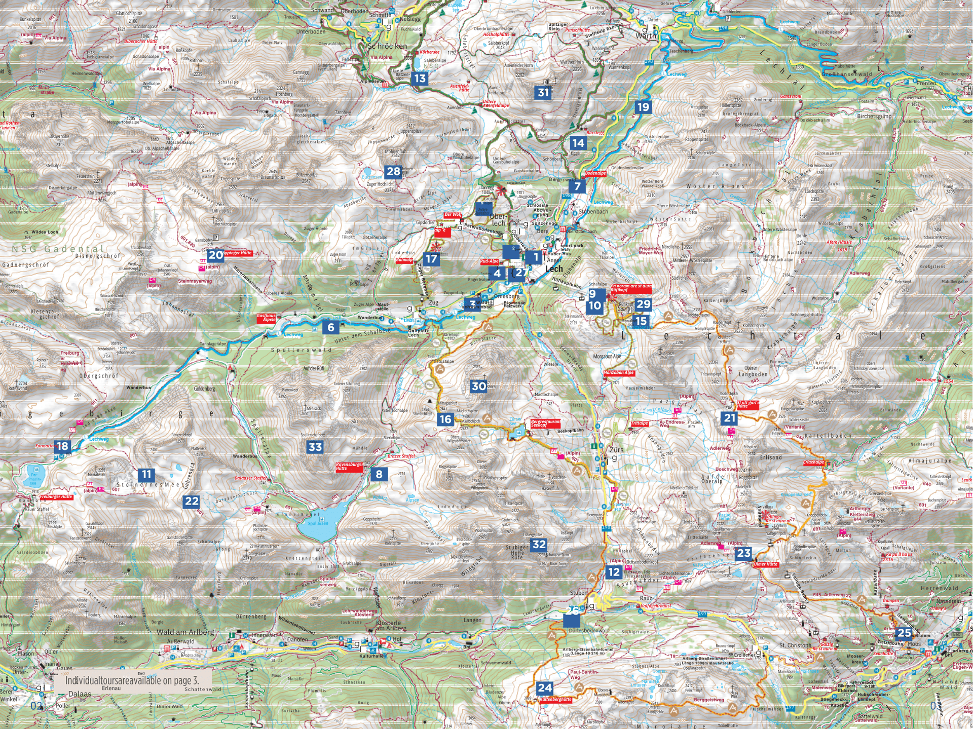Lech-Zurs-Trail-Map