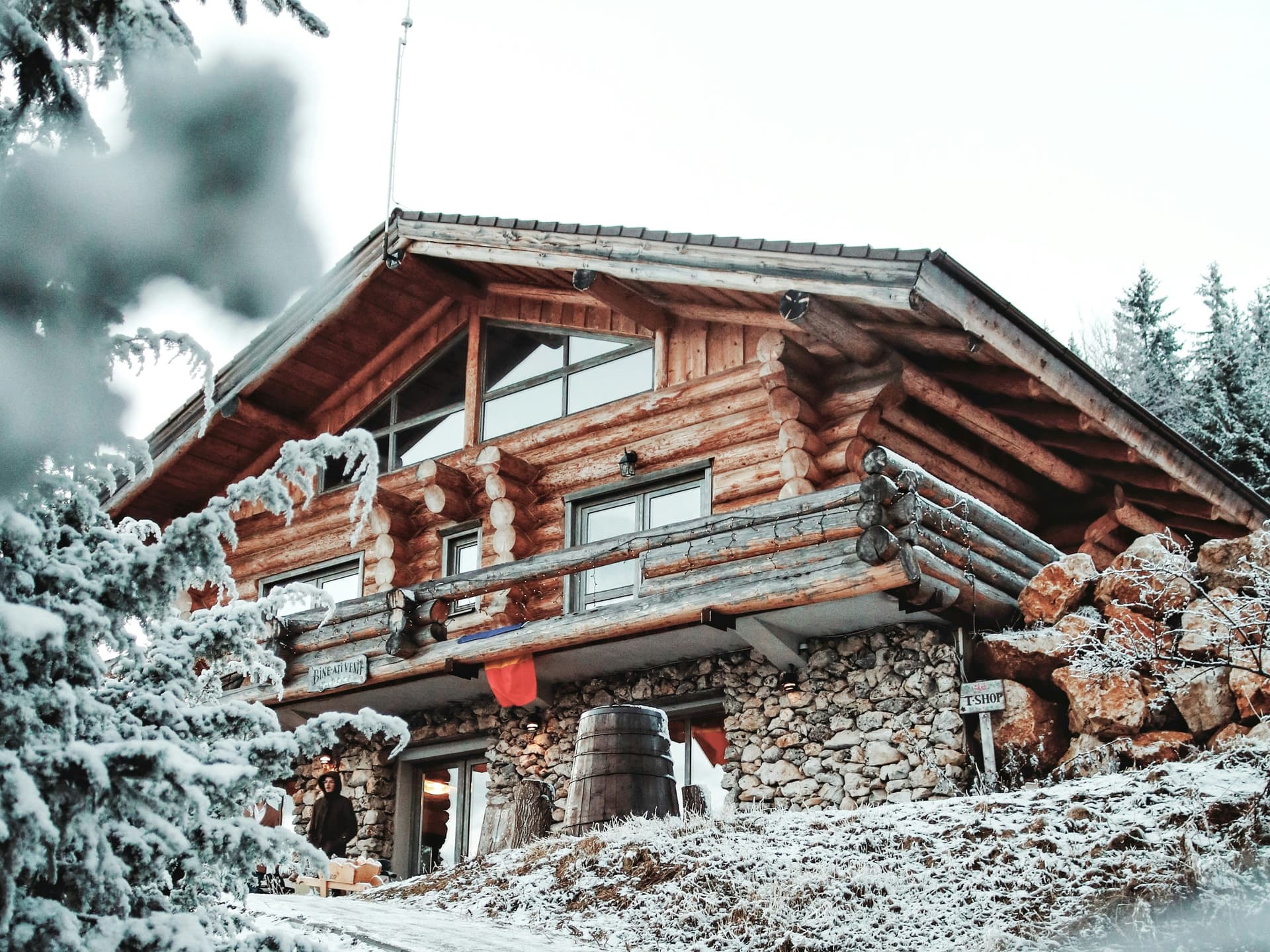 wooden-chalet-forest-powder-winter