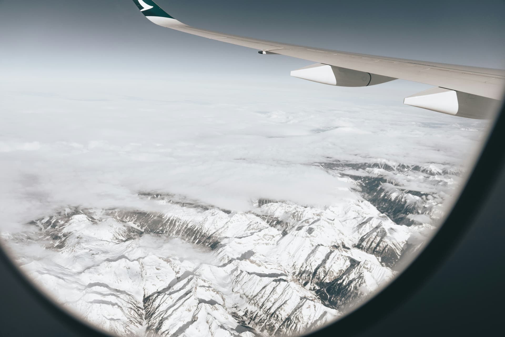 Airplane-mountains-window