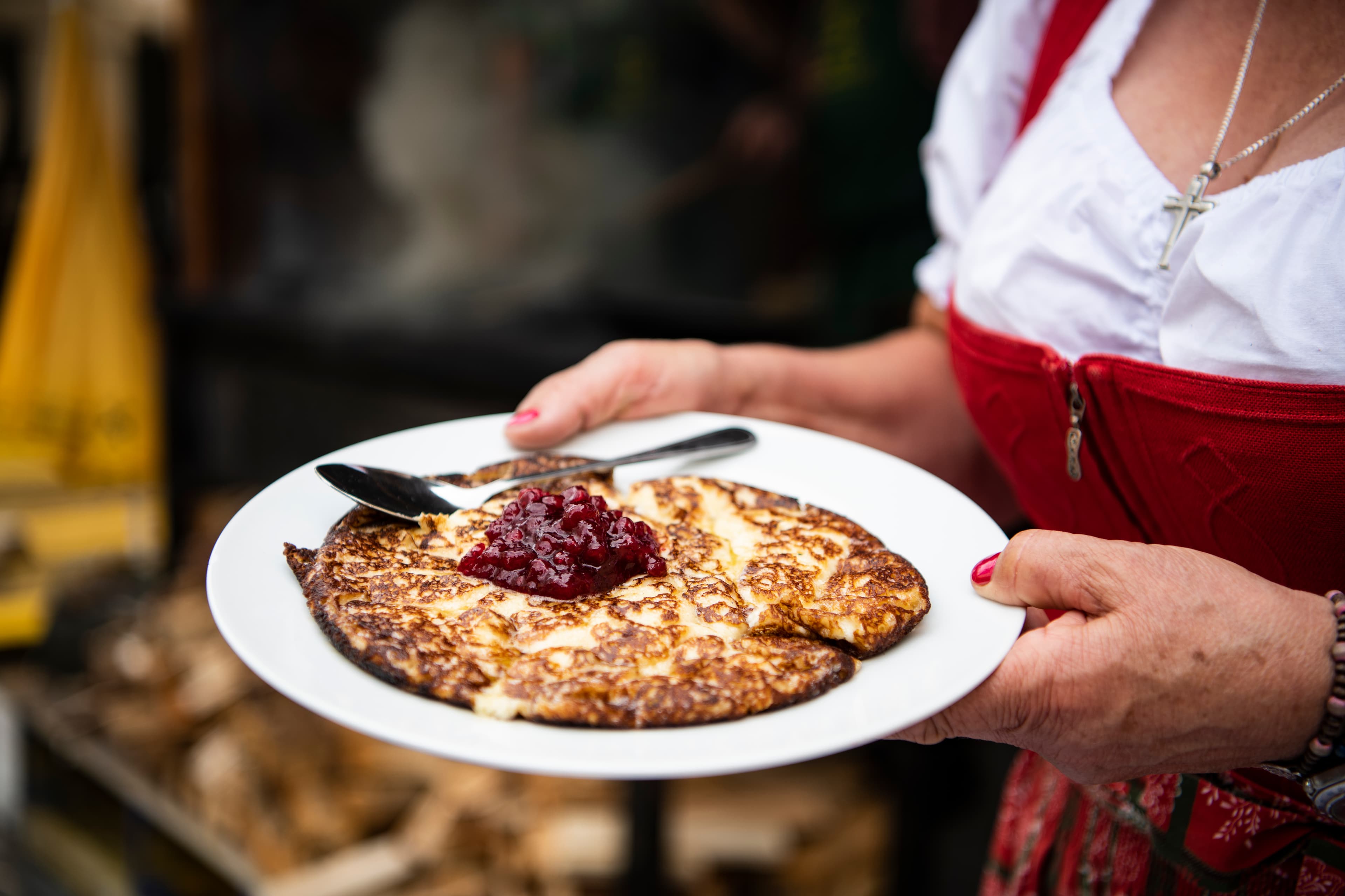 Austrian crepe in Mayrhofen