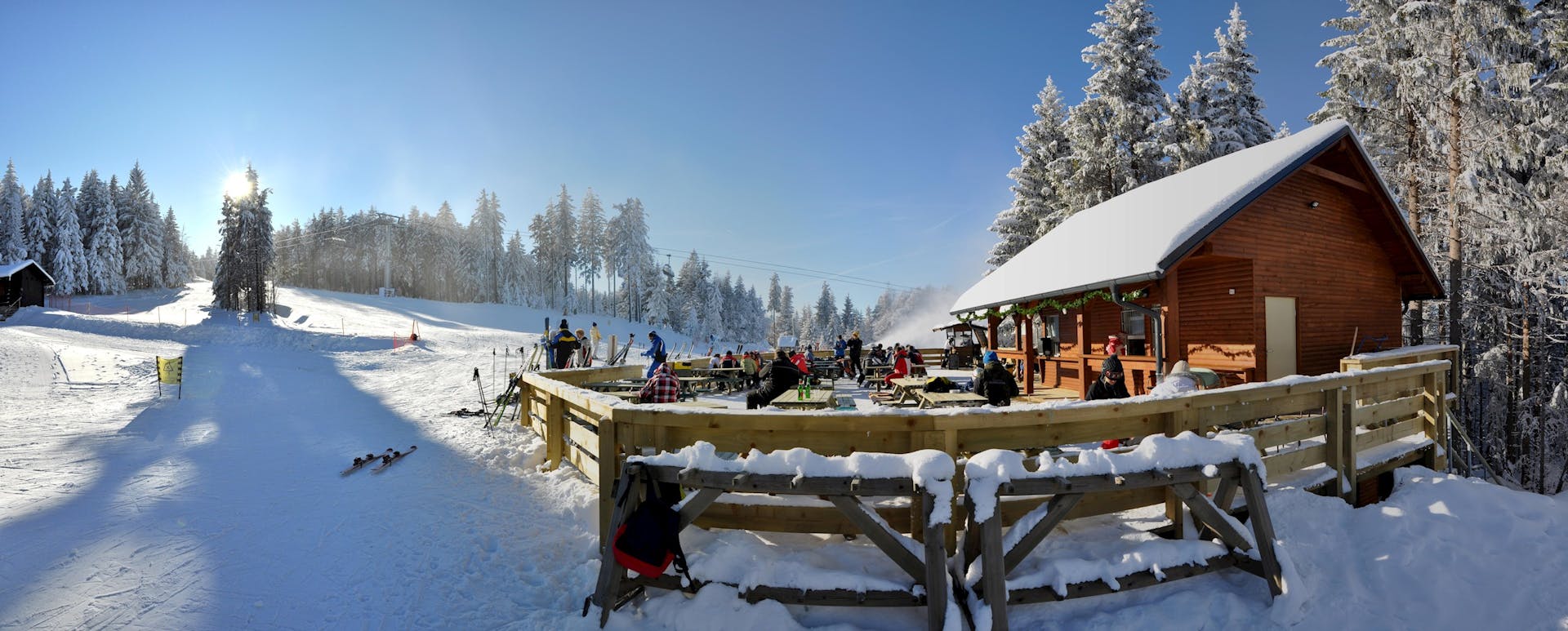 Maribor Ski Resort Mountain Cafe