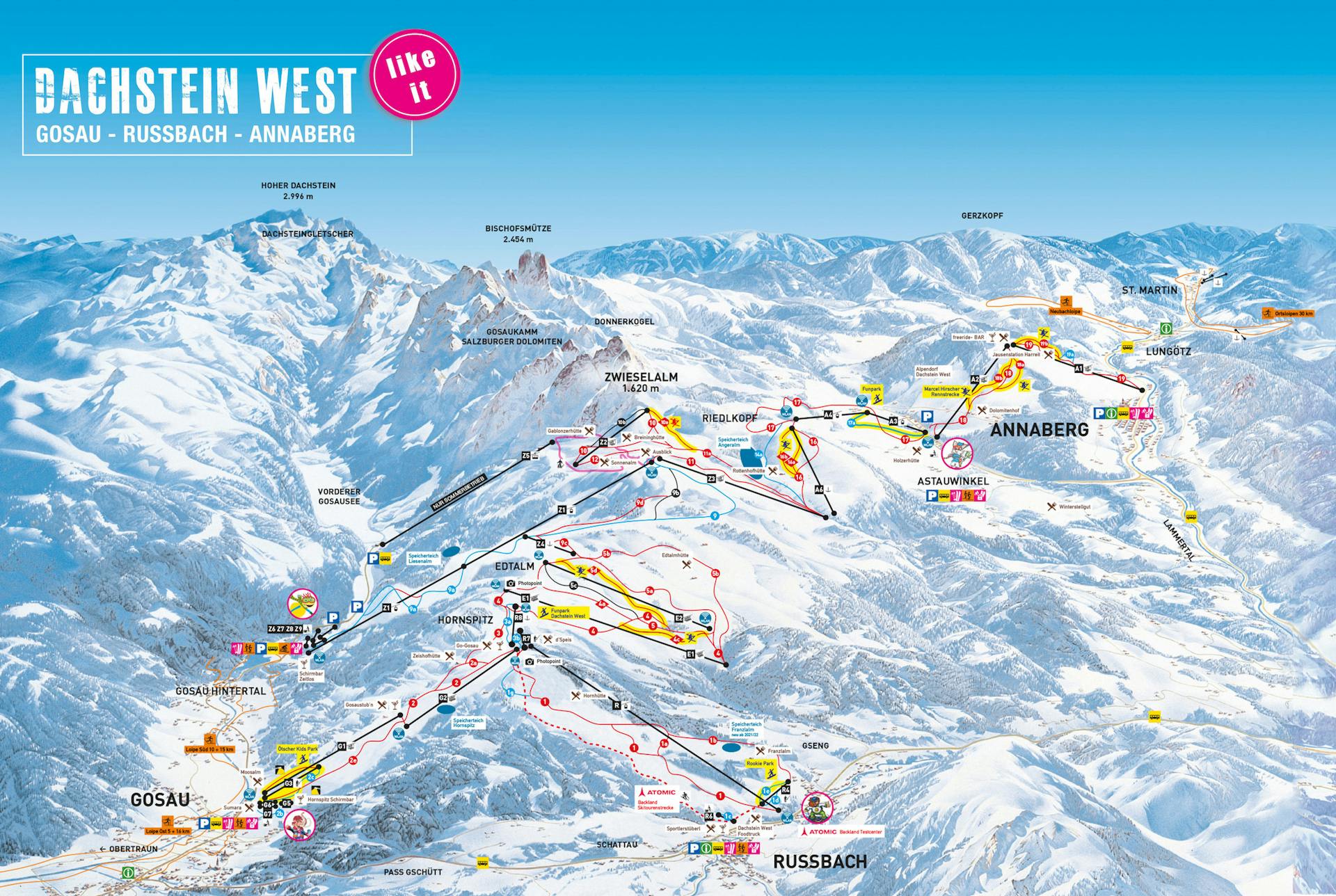 ATAIL piste map