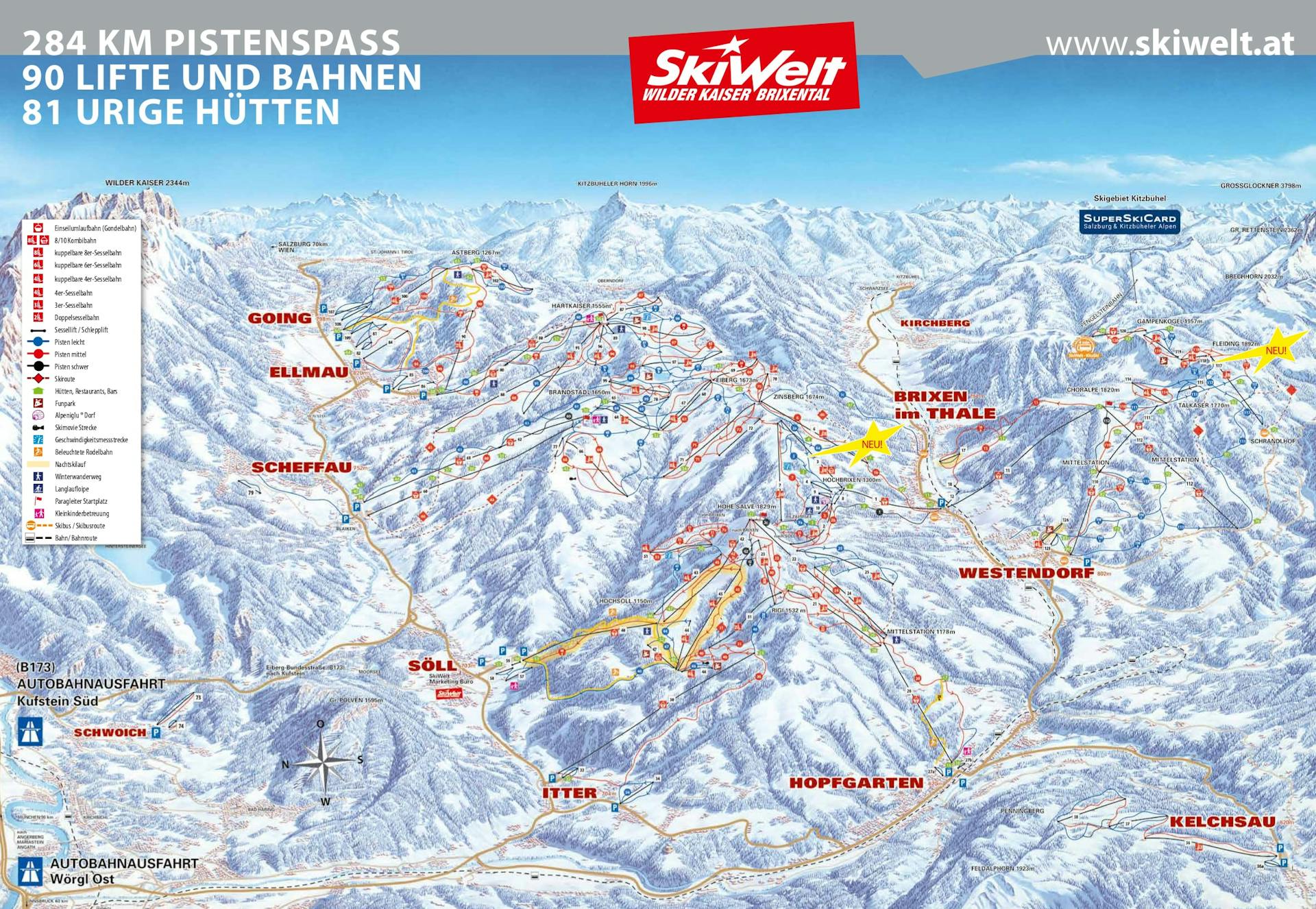 ATWES piste map