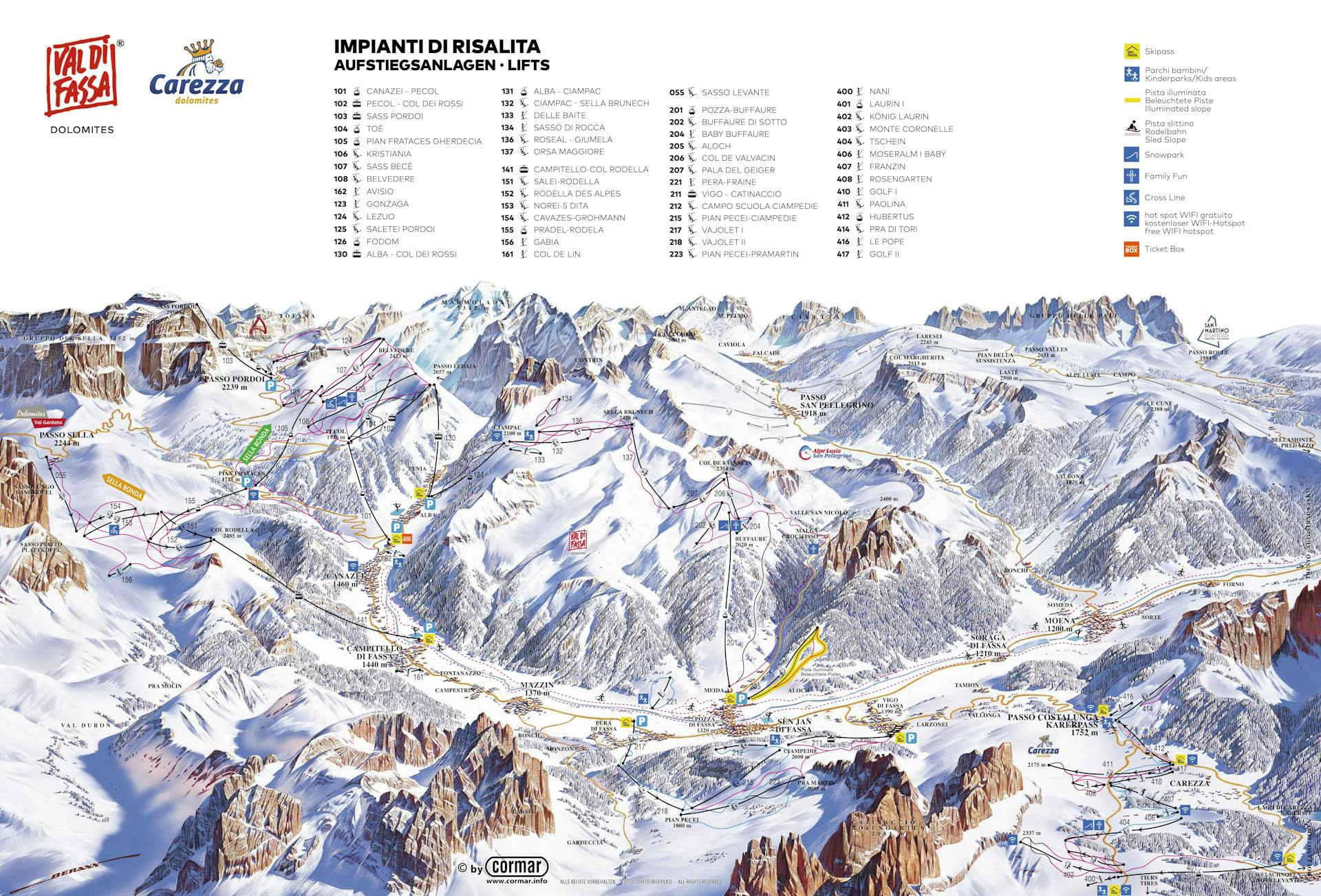 ITCAN piste map