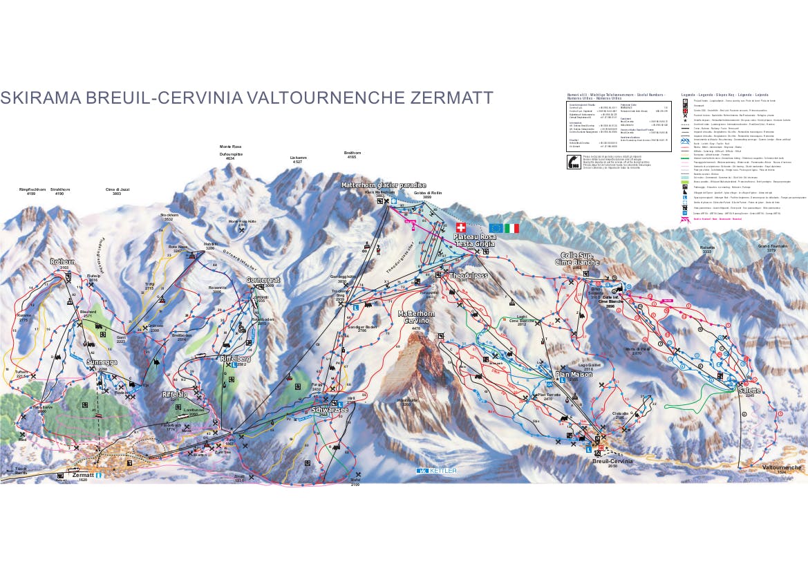 ITCER piste map